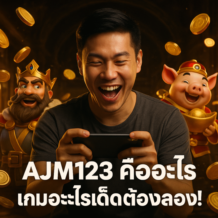 AJM123 คืออะไร เกมอะไรเด็ดต้องลอง!
