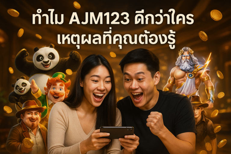 ทำไม AJM123 ดีกว่าใคร เหตุผลที่คุณต้องรู้